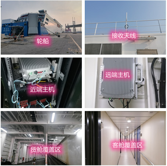  明山海上游轮轮船渔船覆盖案例